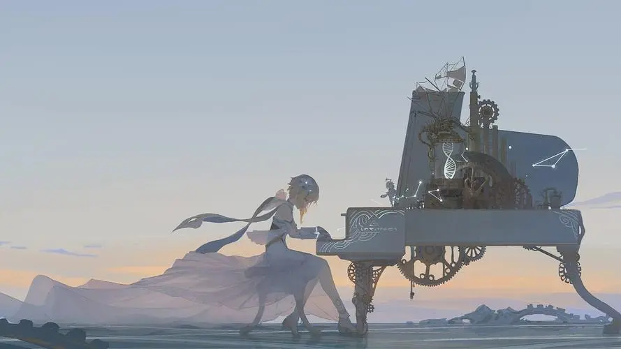 游戏原画师作品过程